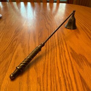 Elegant Metal Candle Snuffer